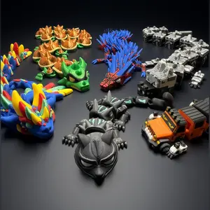 [Collectible Grade] 3D printed animal models, creative desktop ornaments, and decorative figurines—perfect for home and office decor. Ideal as a holiday gift, modern art piece, or outstanding interior decoration.