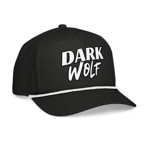 Dark Wolf Retro Rope Cap