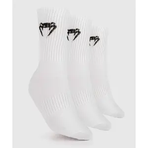 Venum Classic Socks - set of 3 - White/Black