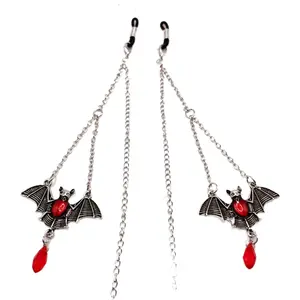 Bat pendant eyeglass chain, sunglasses strap, role-playing, accessories