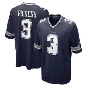 Unisex Football Cowboy Team George Pickens 3 Super Bowl New Collection 2026 Team Game Jersey - Navy