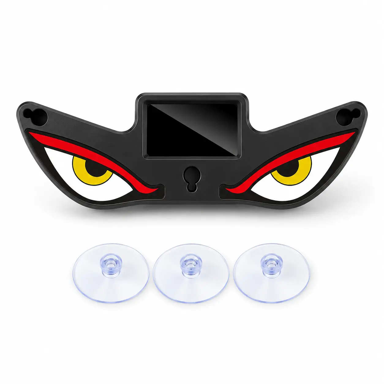 Solar Devil Eye LED Car Window Light, Wireless No-Drill Solar & USB Powered Animated Warning Light, Waterproof Auto Devil Eye Decal for Car Windshield Rear Window, SUV Truck Universal Decorative Lamp, Car Decals, Automotive,summervibes