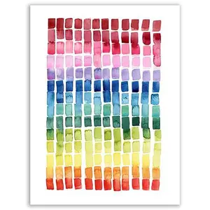 Courtside Market Under the Rainbow I 18" x 26" Canvas Wall Art