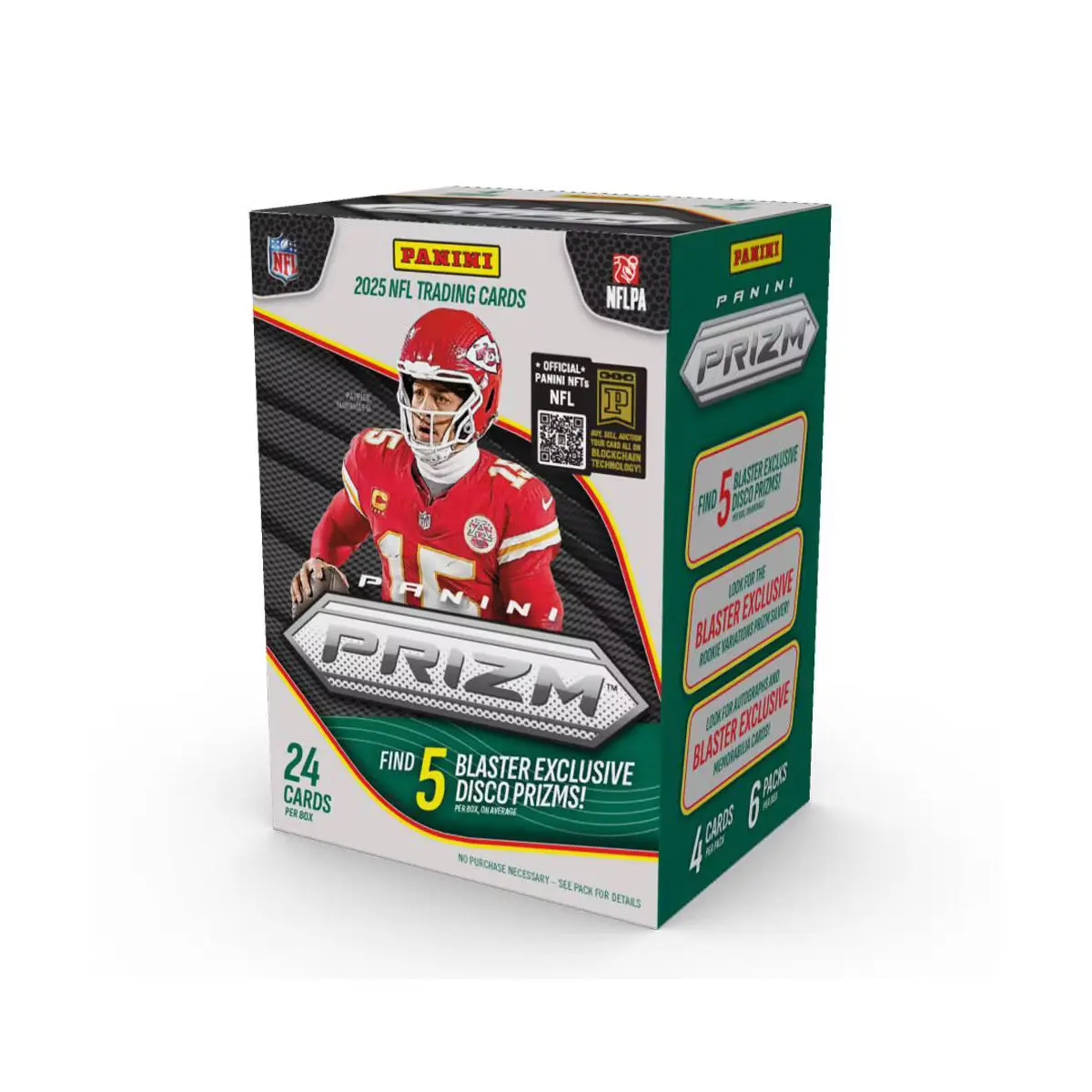 2025 Prizm Football Blaster Orange Ice