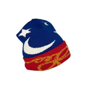 Sorcerer Hand-Knitted Beanie - Perfect for Theme Park Adventures & Chilly Mornings - Warm & Whimsical Charm - Stand Out from the Crowd