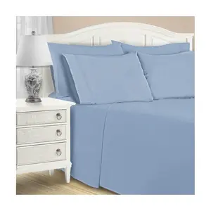 Superior 1200TC Cotton Blend Deep Pocket 6-PC S heet Set, Quee