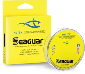 Seaguar InvizX Fluorocarbon Fishing Line 200 Yards Seaguar InvizX Fluorocarbon Fishing Line 200 Yards