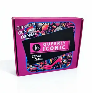 LGBTQ+ Trivia Game - It's Queerly Iconic Pride Party Game