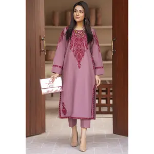 Icy Allure 2pc Winter Dress by Zaiwa IAZ5