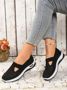 New Women's Sports Shoes, Comfortable Fashion Casual Shoes, Lightweight Soft Sole Mesh Shoes, Outdoor Daily Walking Shoes, Breathable Walking Shoes