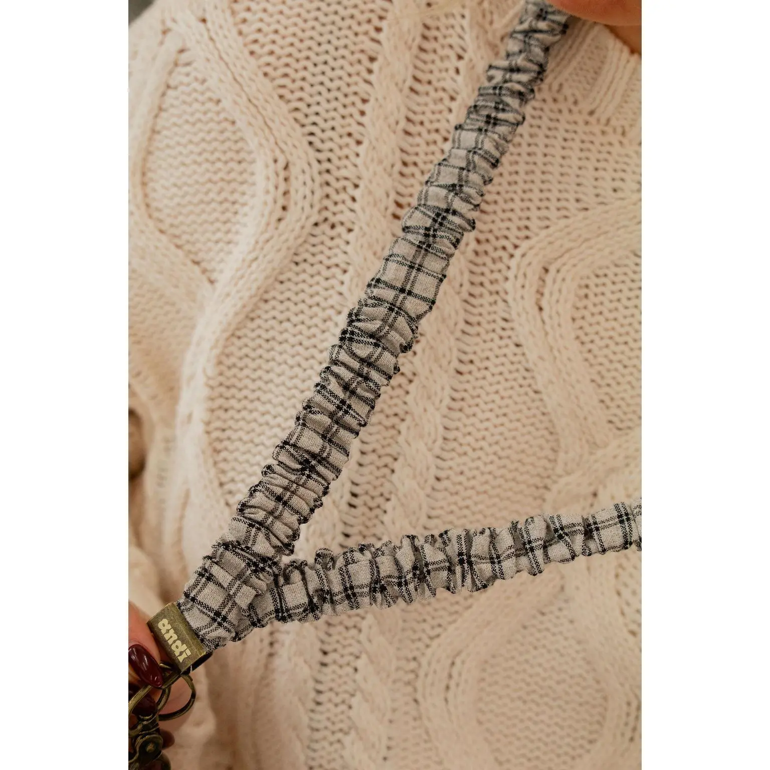 Wintertime Flannel Lanyard