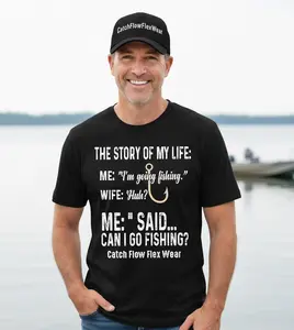 Funny Wife Fishing T-Shirt