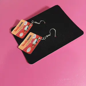 Funny Earrings/ Seasoning packet Earrings