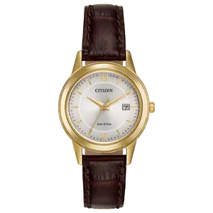 FE1082-05A Citizen Eco-Drive Corso Silver Dial Ladies Watch