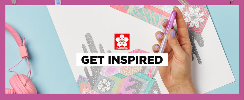 SAKURA Gelly Roll Retractable 25 Piece Gift Set: 24 Pens + 1 Pen Case