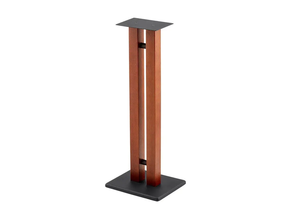 Monoprice 39170 32 in. Monolith Speaker Stands, Cherry