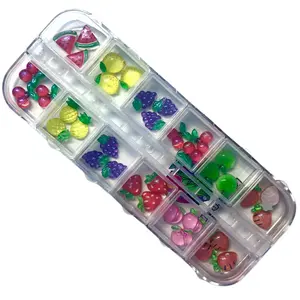JUICY FRUITS CHARMS - 12 SLOT SET