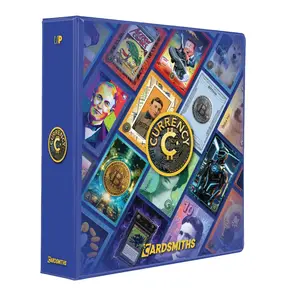 2025 Cardsmiths Ultra Pro Currency Album Binder With Sheets