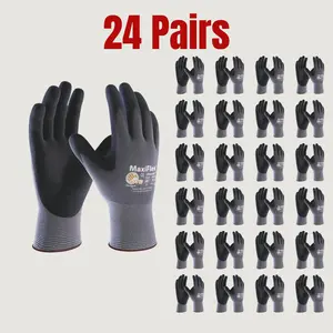 24 pairs Maxiflex Foam Nitrile Palm Coated Gloves Add to cart Buy now