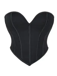 1 Piece Pink Sweetheart Neckline Strapless Boned Corset Vest Gothic Vintage Style Shaping Waist Slimming Bustier Shapewear Side Multi-row Hooks + Back Cross Lacing Cotton Cups Suitable for Bride Wedding/Party/Daily Wear