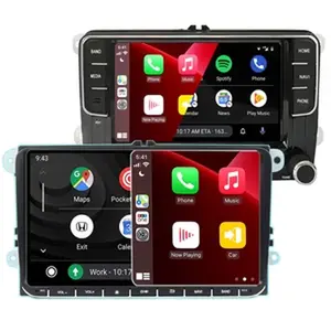 SCUMAXCON 7" 9" Android 13 Wireless Carplay Android Auto Car Stereo 8-CORE 2+32G 4+64G GPS Navigation WiFi BT IPS Touchscreen DSP USB RVC for VW Golf MK5 MK6 Jetta Passat Caddy Polo Tiguan CC