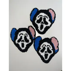 Alien Ghostface Rug Coaster