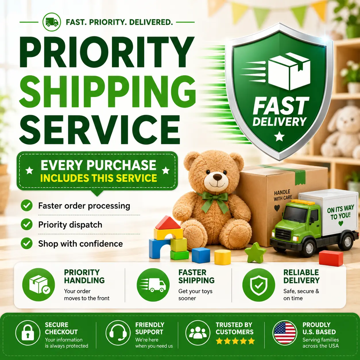 Priority Shipping Service