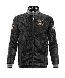 SPENGLISH Mexico Soccer Track Jacket Mexico National Team Seleccion Mexicana USA - Dia de los Muertos Oro Gold Day of the Dead