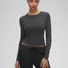 CRZ YOGA Softembrace Tight Fit Long Sleeve - Casual Going Out Soft Basic Tops