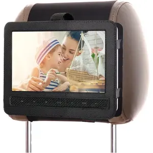 DVD Head Headrest Mount, Portable DVD Mount for Car Back Head Headrest, Holder for Swivel & Flip 10 inch to 10.5 inch