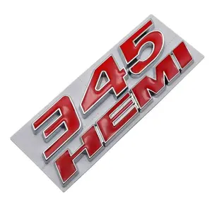 Suitable for Dodge 345 HEMI modification, RAM 1500 2500 pickup truck metal car sticker