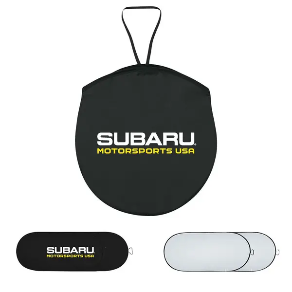 Subaru Motorsports SMSUSA Auto Sun Shade
