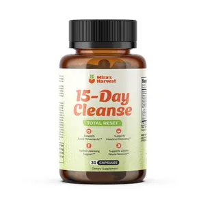 Mira's Harvest Premium Grade 15-Day Gut Cleanse, Colon support| Premium Herbal Formula with Aloe Vera, Senna, Cascara Sagrada Supplement