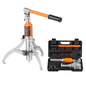 VEVOR Hydraulic Gear Puller 5 Ton Max Capacity 8" Jaw Puller with Case for Machine Repair Bearing Gear Removal Horizontal Vertical Operation 2 or 3 Jaws