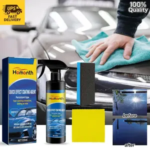 Car Paint Coating Agent Liquid Additives - Single-Use Multi-Functional Car Washing & Maintenance Solution with Headlights Coating, Eliminates Lamp Head Scratches, Oxidation Guard, No Corrosion