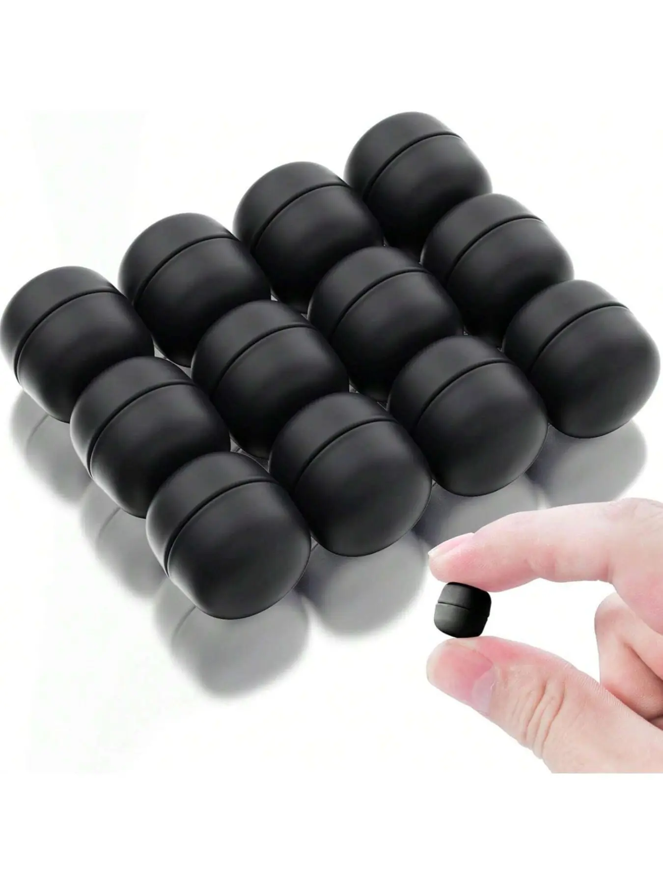 Women's Magnetic Scarf Pins Set, 12-Piece No-Needle Hair Clips For Muslim Shawls, Dresses, Hijab & Clothing Accessories, Casual Multi-Purpose Design