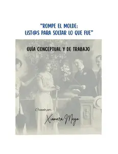 Rompe El Molde: List@s Para Soltar Lo Que Fue cuaderno físico de trabajo y guía de estudio