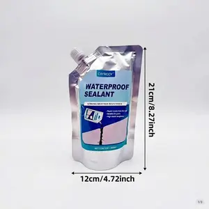 Cracks Concrete Caulking Adhesive, Concrete Sealant Waterproof Repair, Concrete Crack Filler, Outdoor Concrete Quick Dry Adhesive, 500g An efficient and highly effective crack repair tool tile grout