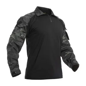VOTAGOO Tactical G3 Combat Shirt for Men - Uniform Long Sleeve Clothing, 50% Cotton 50% Polyester with YKK Zipper
