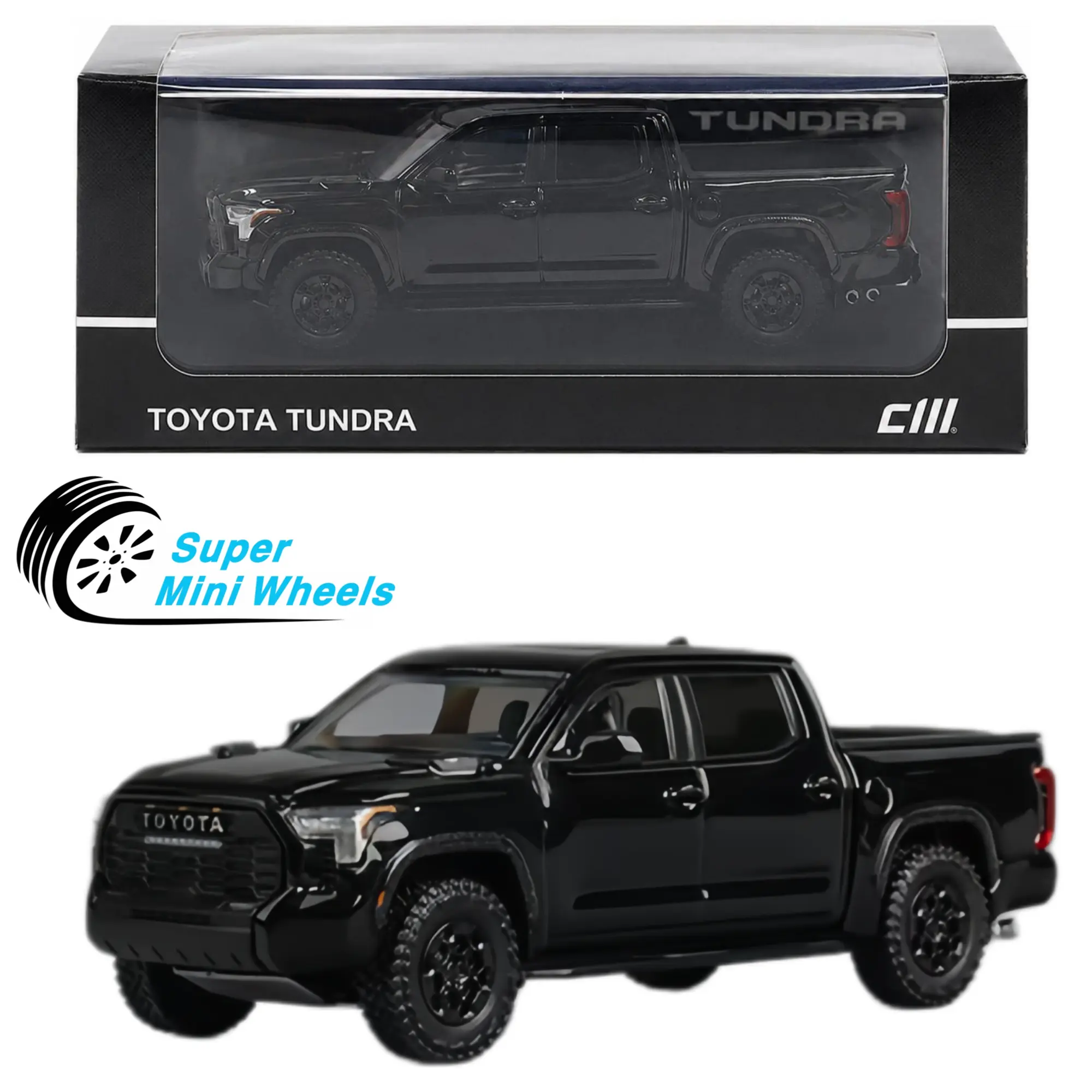 CM-Model 1:64 Toyota Tundra – Black – Limited Edition