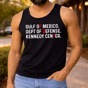 Vintage Protest Parody Unisex Tank Top – Bold Retro Democracy Inspired Unisex Graphic Tee