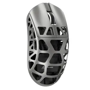 ATTACK SHARK R3 46g Superlight Magnesium Alloy Wireless Gaming Mouse, BT/2.4Ghz/Wired Computer Mouse, 8000Hz Wireless Polling Rate, PAW3395 26K DPI Optical Sensor Programmable Mice for Win/Mac