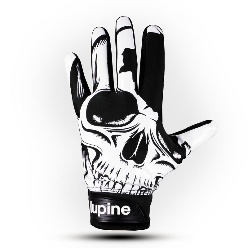 Lupine Skull 2.0 receiver football gloves Gloves, Men's Ultra sticky football gloves Elite Receiver Gloves football, Best football gloves