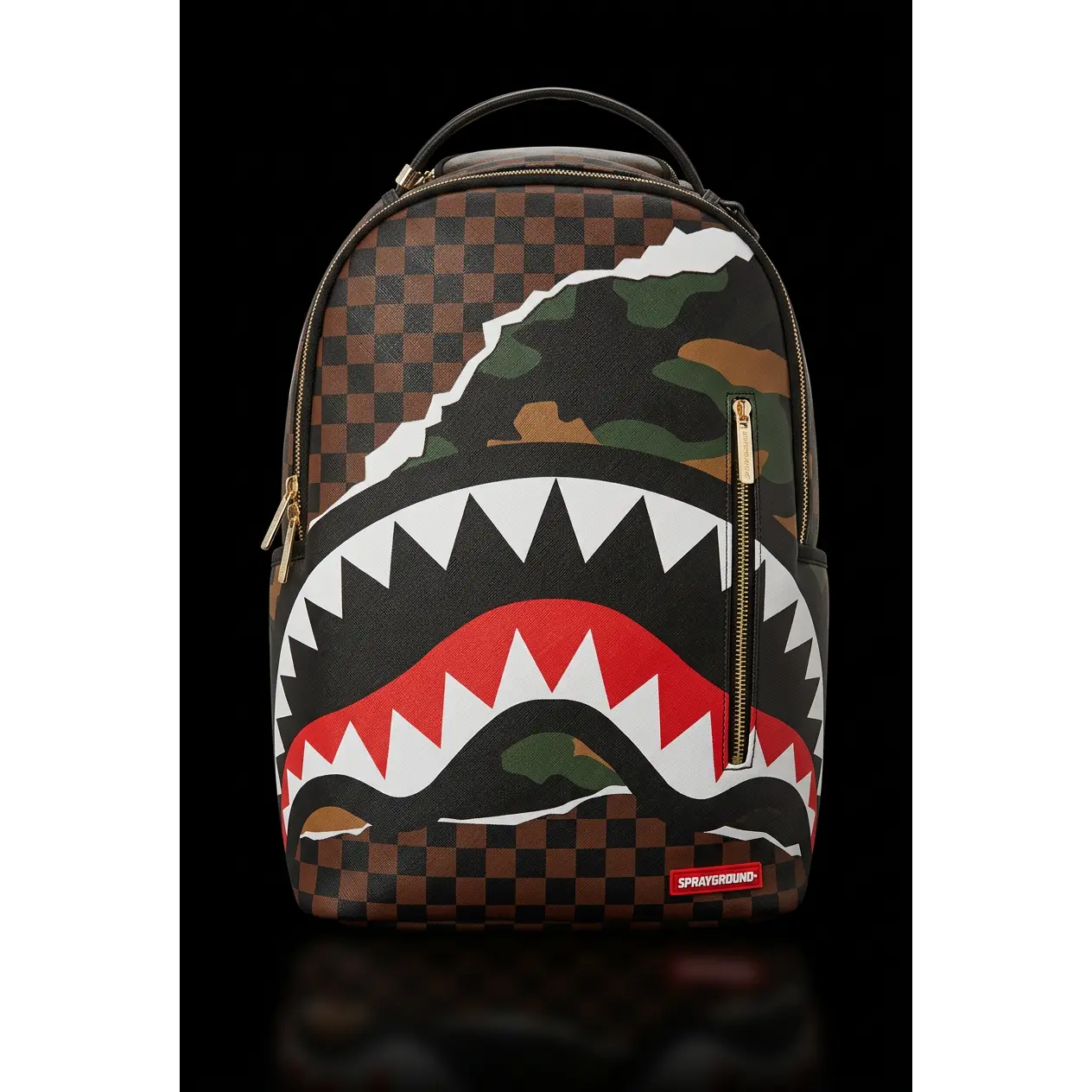 Sprayground Camo Drip Sharks