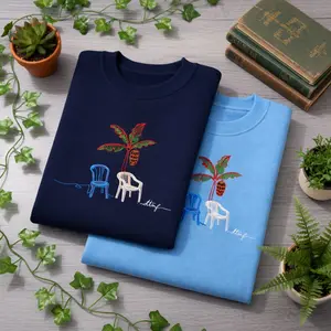 Embroidered DTMF Chairs Line Sweatshirt, Benito Sweatshirt, Vintage Rap Sweatshirt, Rapper Sweatshirt