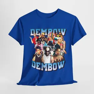 Dembow Graphic T-Shirt El Alfa & Yailin La Más Viral Dominican Music Merch Unisex Vintage Streetwear Tee