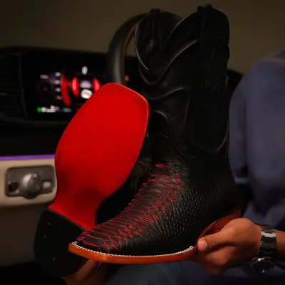 Botas De Vibora De Piton TikTok Shop