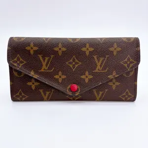 Pre-owned Louis Vuitton canvas Clutches & Wristlets Josephine Wallet