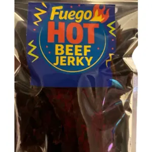 Project Torque Fuego Hot Beef Jerky Carne Seca Premium Spicy Flavor On-the-Go Snack