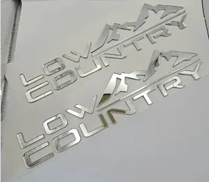 Chevrolet Truck "LOW COUNTRY" Emblem (Set of 2)